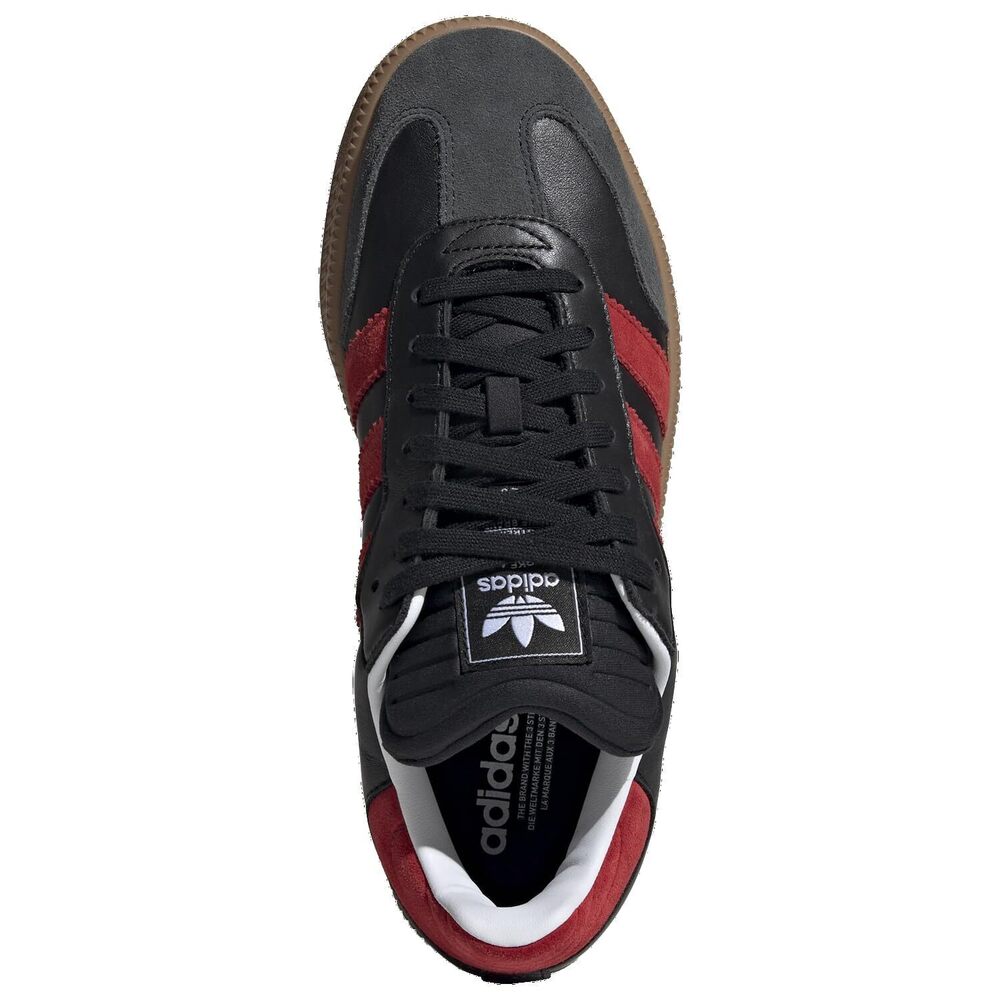 adidas Samba XLG Men Shoes, Core Black/Better Scarlet/Carbon, Size 9 - Picture 4 of 5